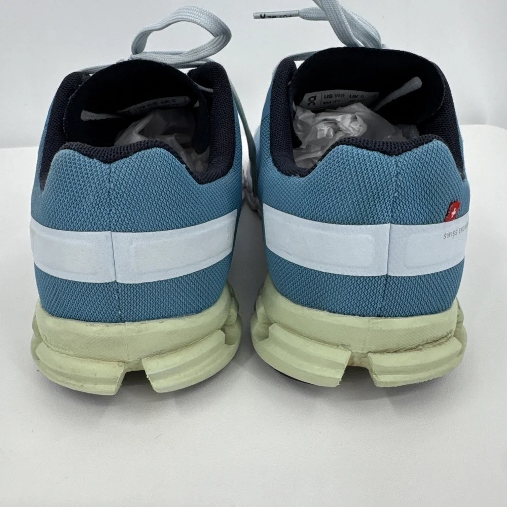 On Cloudflow Women's Niagara Meadow Running Shoes Ombré‎ Blue And Green Size 8
